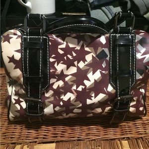 Burberry Supernova Check Stars Mini Bowling Bag